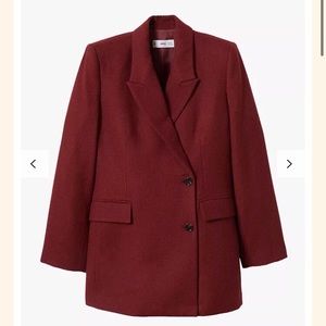 NWT Mango Wool Blazer